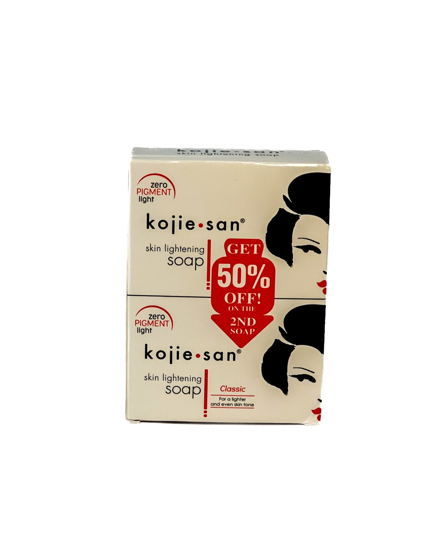 Kojie San - Skin Lightening Kojic Acid Soap (2x135g)