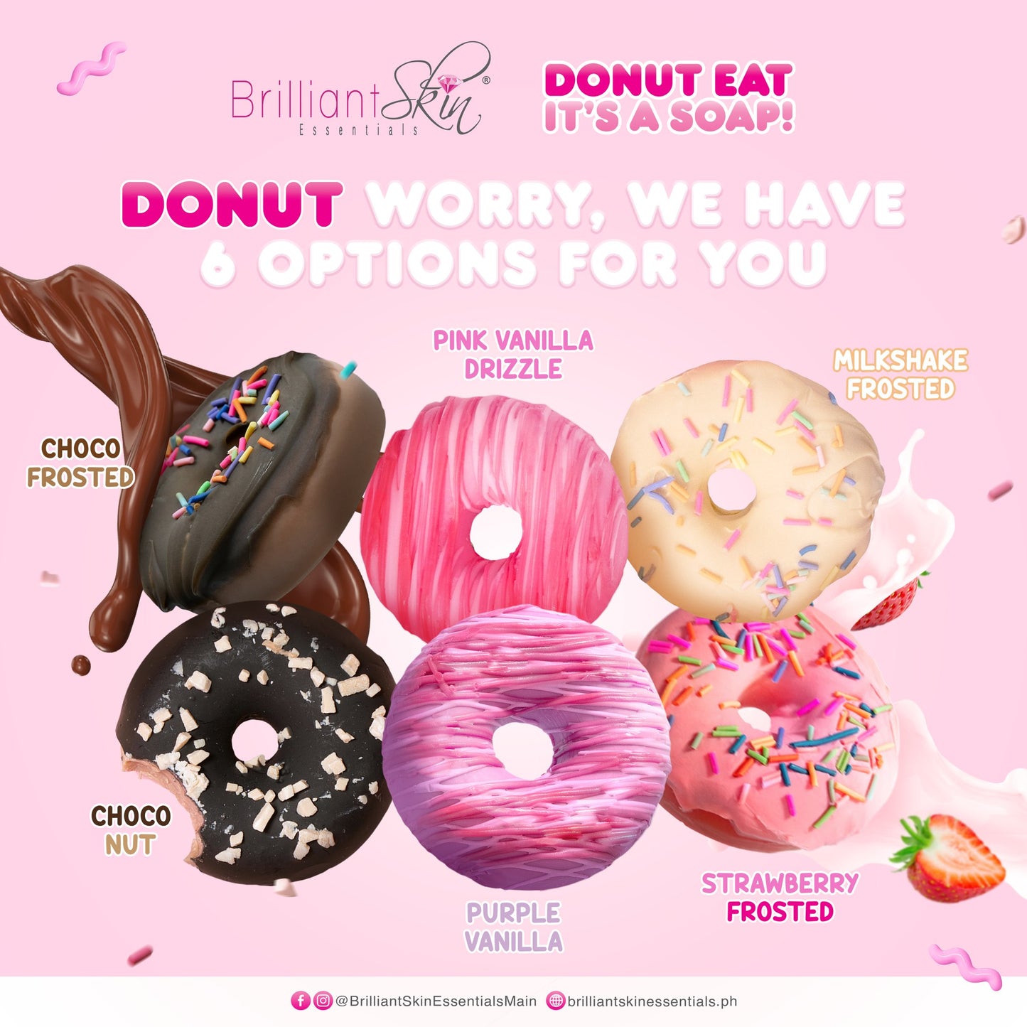 Brilliant Skin - Donut Eat Soap (90g)