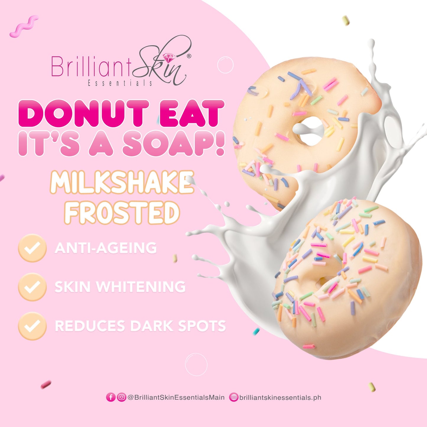 Brilliant Skin - Donut Eat Soap (90g)