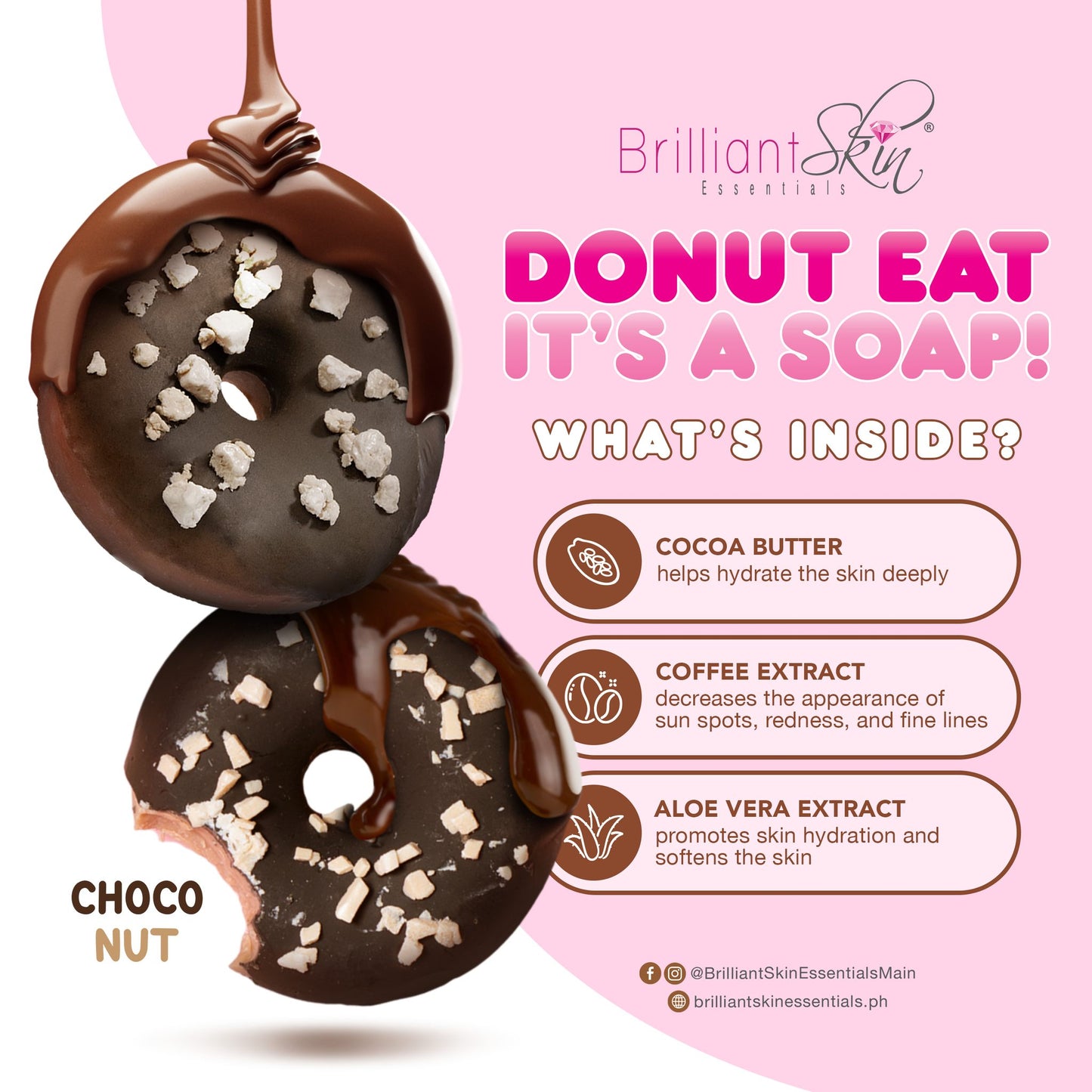 Brilliant Skin - Donut Eat Soap (90g)