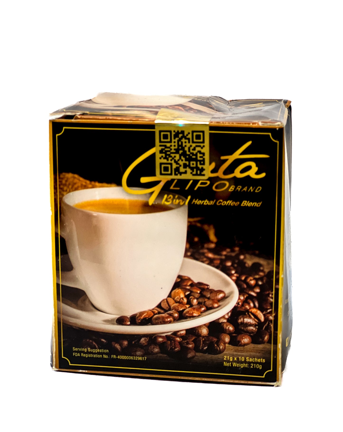 Glutalipo - Detox Coffee (10 sachets x 21g)