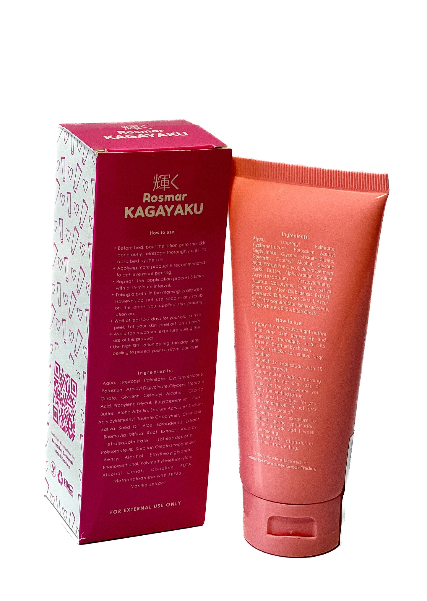 Rosmar - Kagayaku Peeling Lotion (100ml)