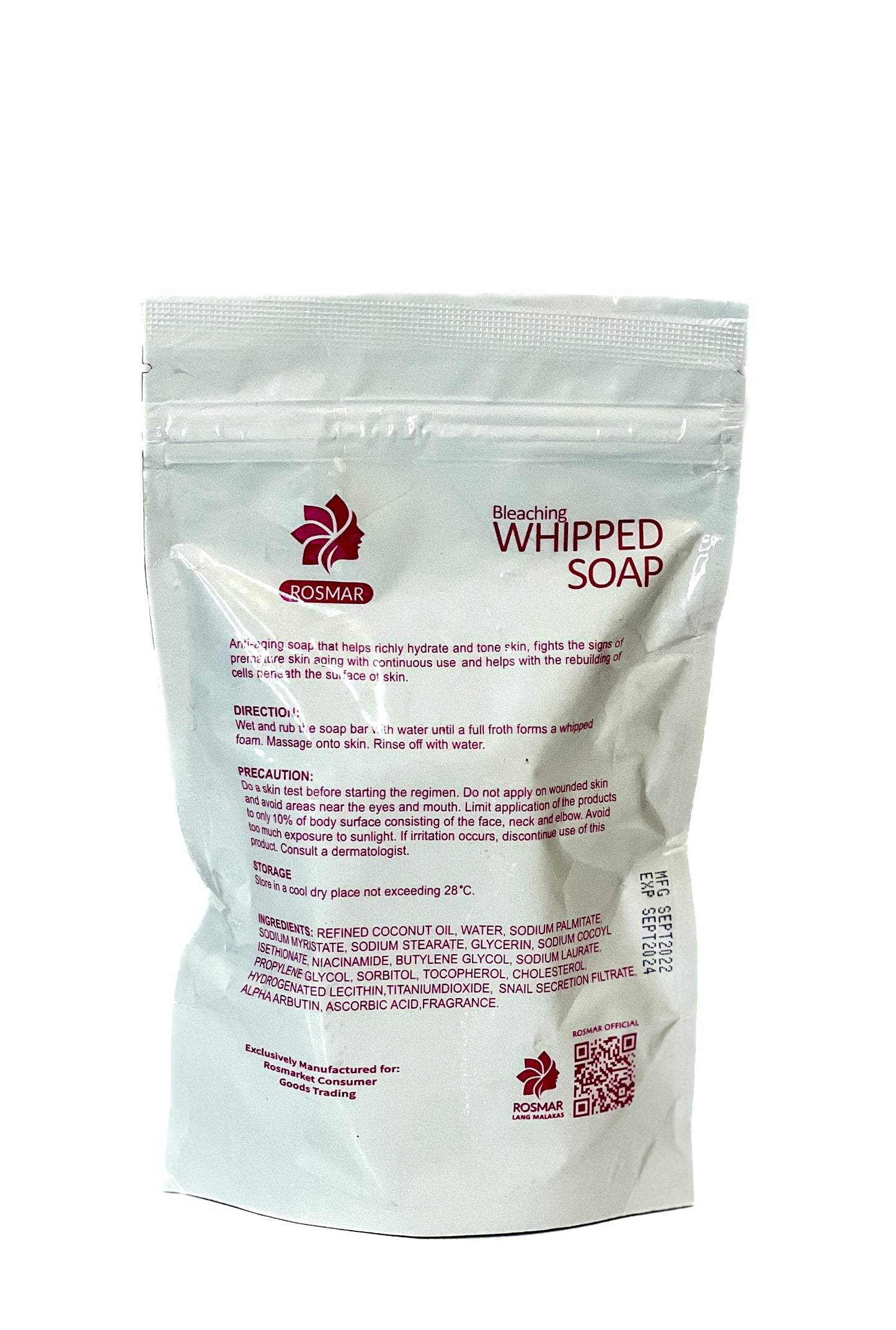 Rosmar - Bleaching Whipped Soap (135g)